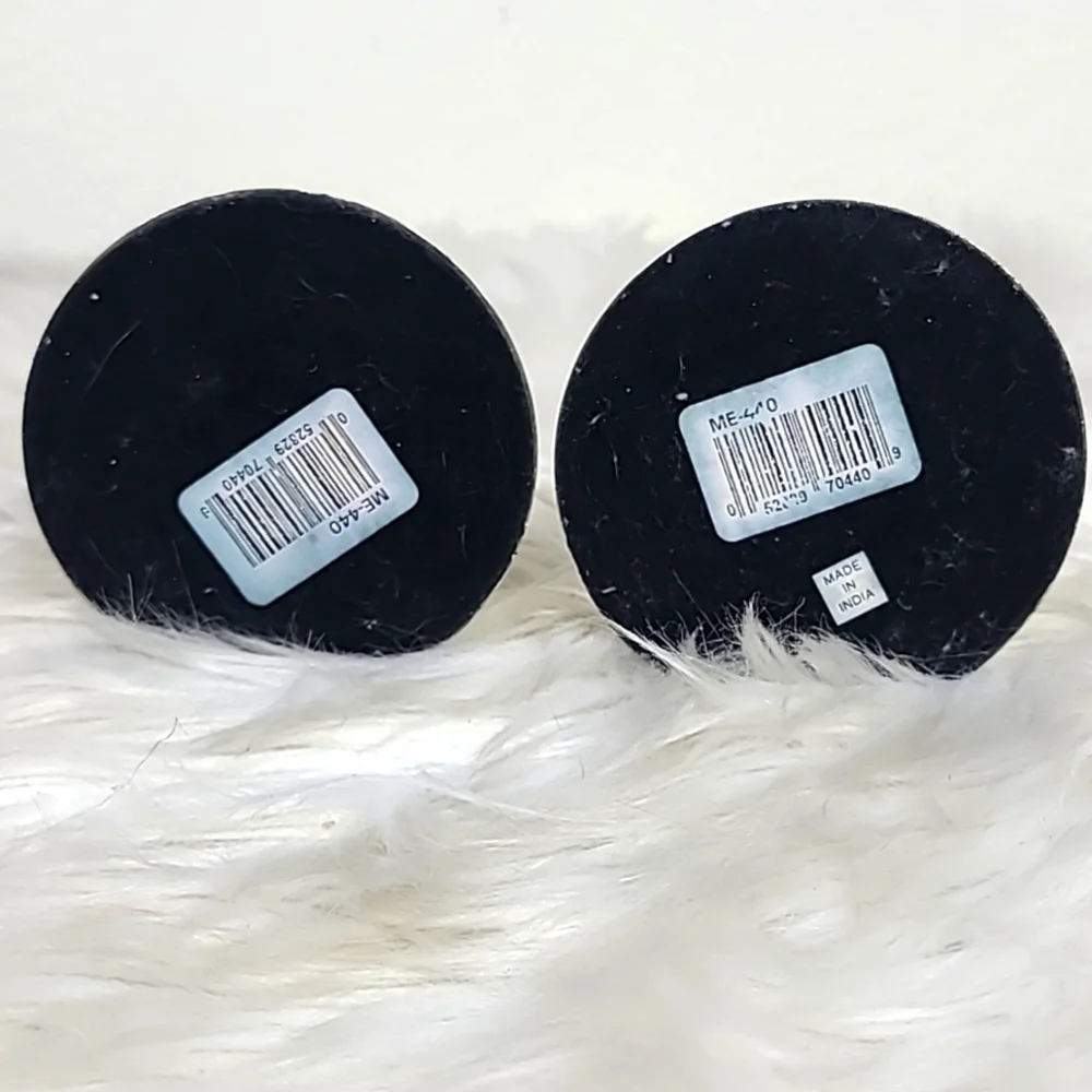 Candlesticks Set 2 Silver Tone Metal Modern Classic Design Home Decor Accent - Picture 4 of 4